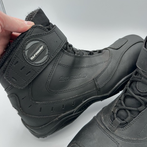 Tourmaster Response 2.0 WP Leather Motorcycle Boots - Picture 3 of 11